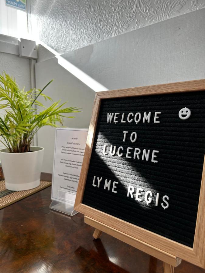 Lucerne Bed and Breakfast Lyme Regis Eksteriør billede